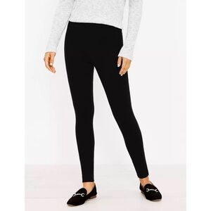 NWT LOFT Petite Seamed Ponte Leggings